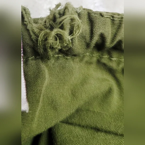 XCVI Women's Olive Green Cargo Skirt | Size Medium - Picture 5 of 6